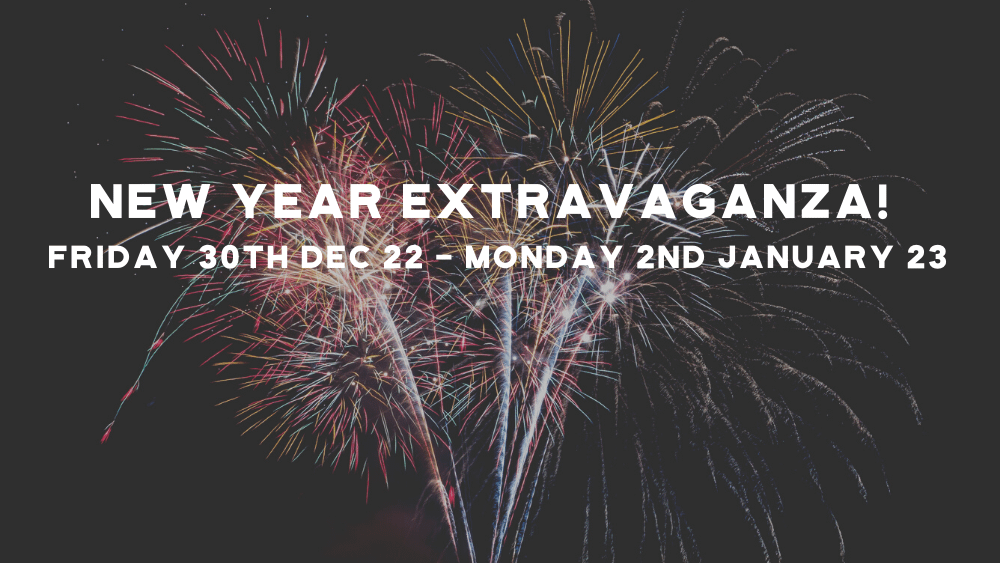 Solo Adventures New Year Extravaganza - Friday 30th Dec 22 - Monday 2nd Jan 23